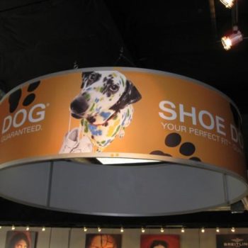 Shoe Dog trade show display