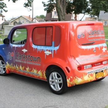 Clarkstown Heating & Air Conditioning vehicle wrap