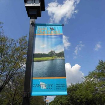 Outdoor join the park banner