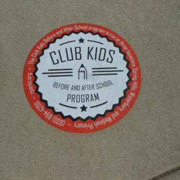 Club Kids floor decal