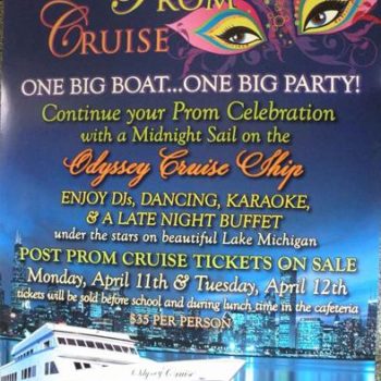 Cruise event flyer