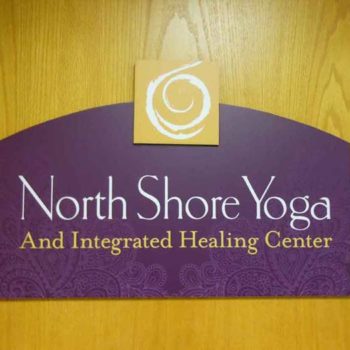 North shore door sign