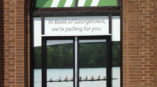 Bank of Georgetown door and window graphics