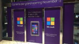 Grand opening for Microsoft elevator graphics