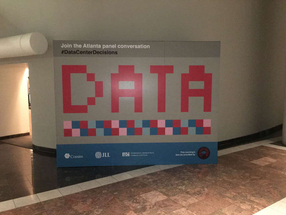 Atlanta Data Center event display