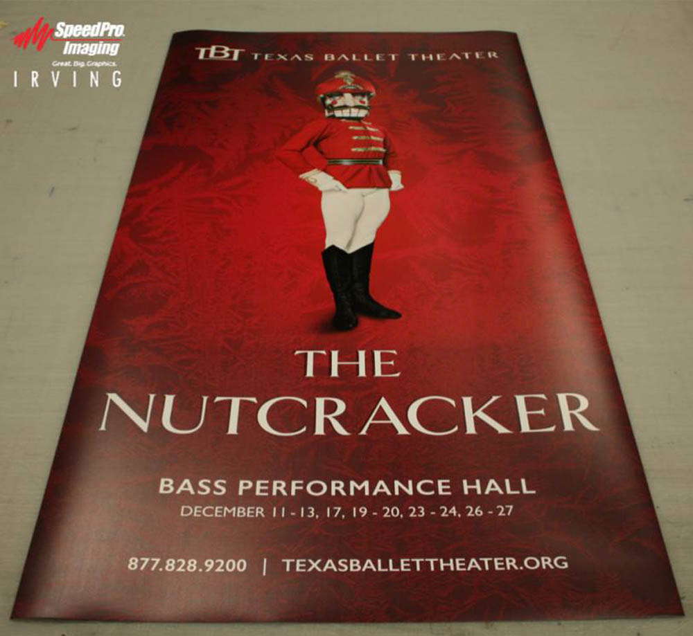 The Nutcracker poster for the Texas Ballet