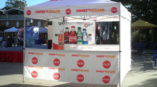 Family Dollar and Coca Cola event tent