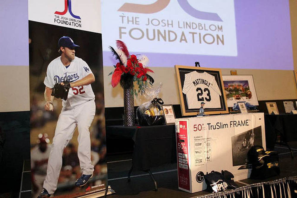 The Josh Linblom Foundation auctioning sports memorabilia
