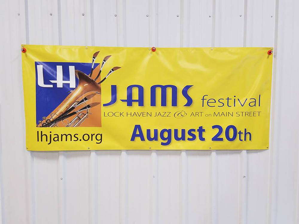 Jams Festival banner