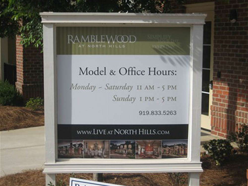 Ramblewood At North Hills outdoor signage