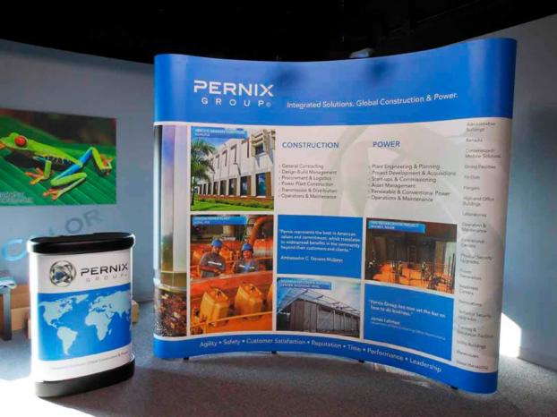 Pernix Group trade show booth and stand