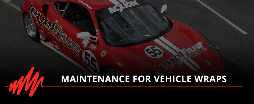 Maintenance for Vehicle Wraps