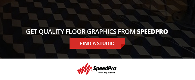 Get Quality Floor Graphics from a nearby SpeedPro studio