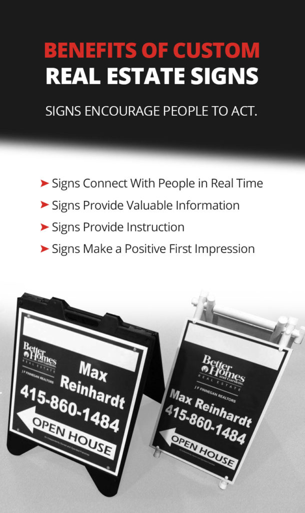 Benefits of Custom Real Estate Signs