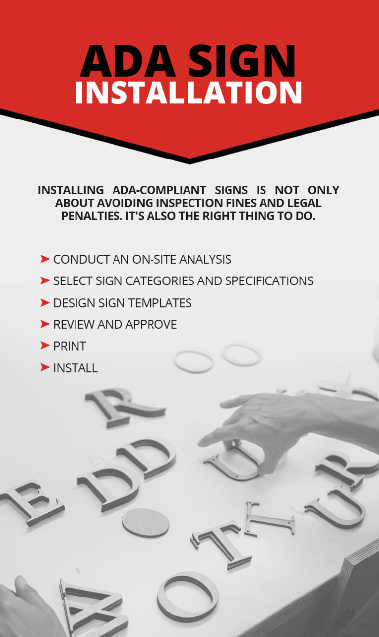 Custom ADA Signage Design & Installation SpeedPro