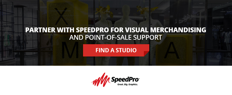 Partner With SpeedPro For Visual Merchandising And Point Of Sale Support