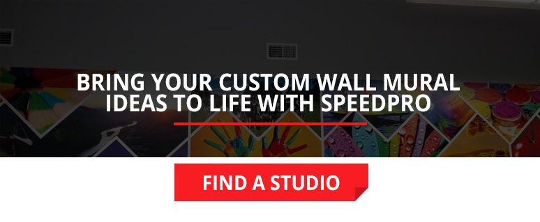 Find A Studio and Bring Your Custom Wall Mural Ideas To LIfe With SpeedPro