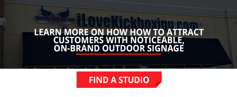 Find a studio and learn more on how to attract customers with outdoor signage