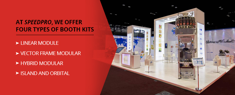 The Four Types of Booth Kits Offered by SpeedPro