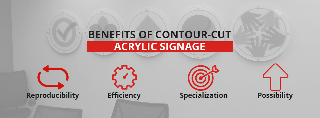Benefits of Contour-Cut Acrylic Signage