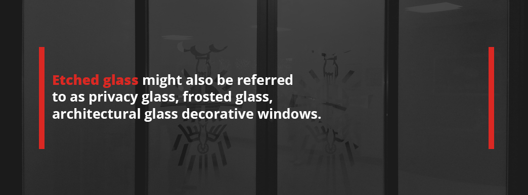 Etched Glass or Frosted Privacy Window Film