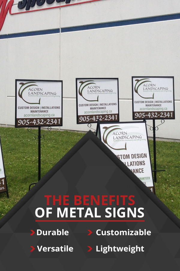 The Benefits of Metal Signs