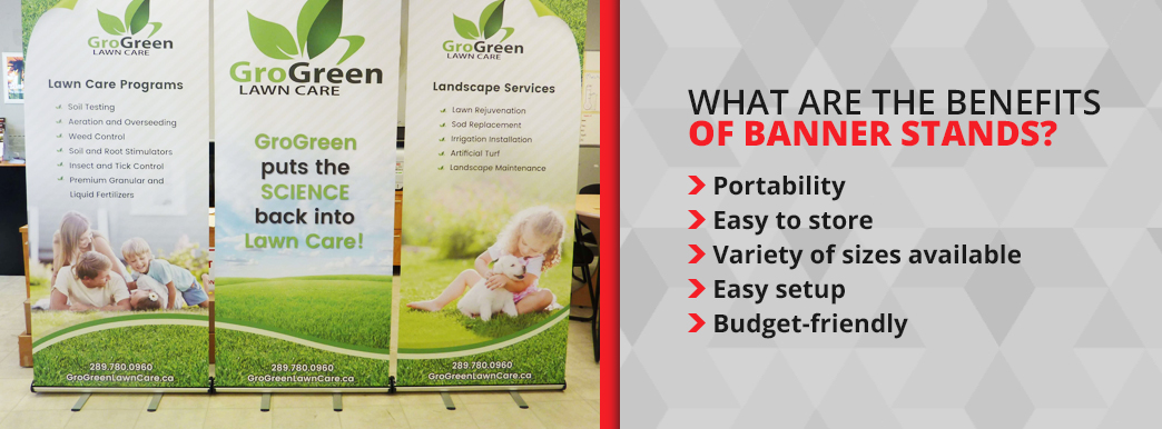 What are the Benefits of Banner Stands? 