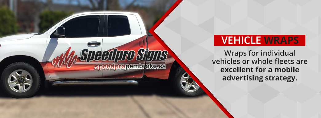 Vehicle Wraps for Fleets or Individual Vehicles