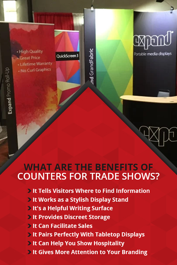 What are the Benefits of Counters for Trade Shows? 