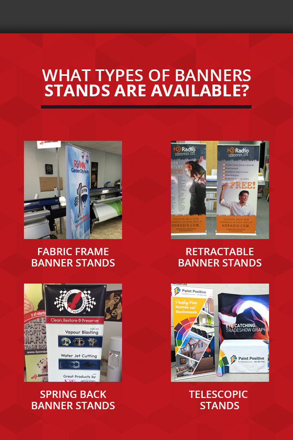 What Types of Banners Stands are Available? 