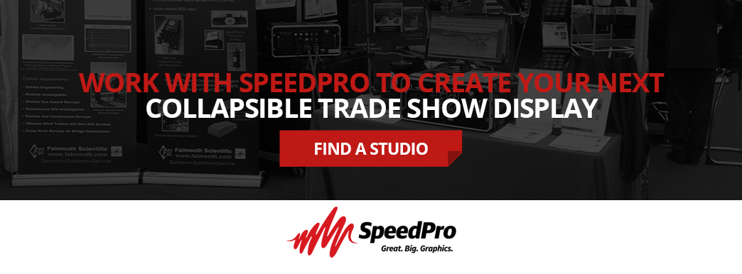 Work with SpeedPro to Create Your Next Collapsible Trade Show Display