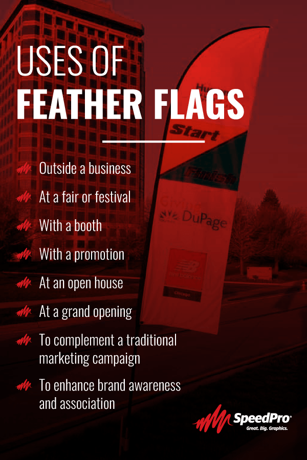 Uses of Feather Flags