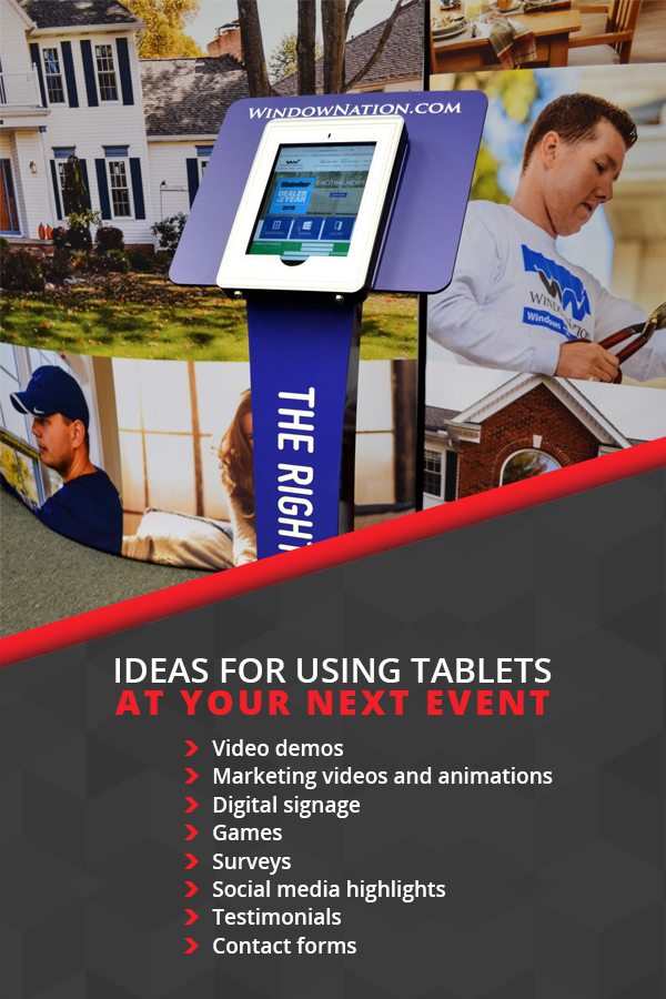 Ideas for Using Tablets at Your Next Event
