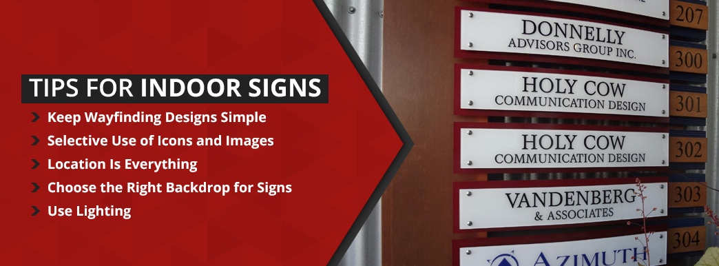Tips for Indoor Signs