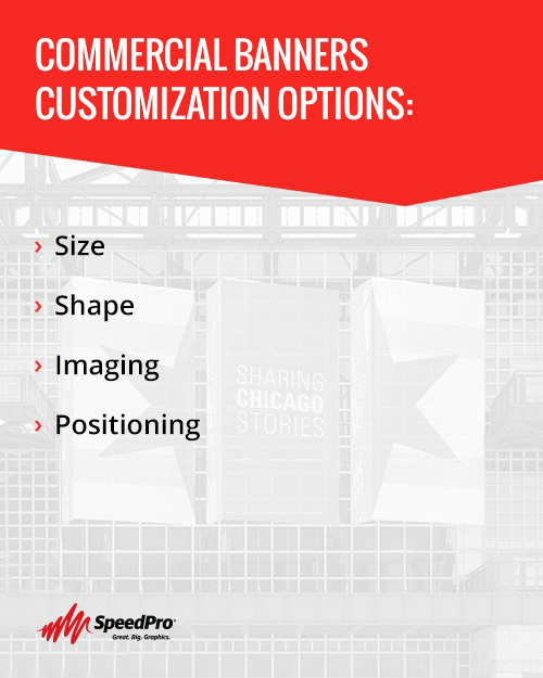 Options for Commercial Banner Customization