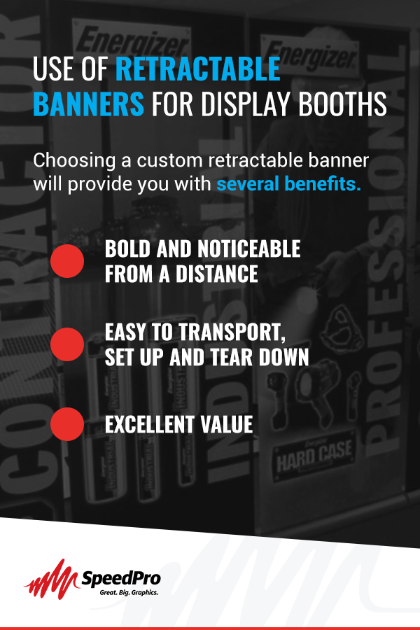 Use of Retractable Banners for Display Booths [list]