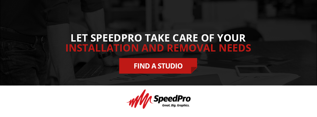 Pro Sign Installation and Sign Removal from SpeedPro