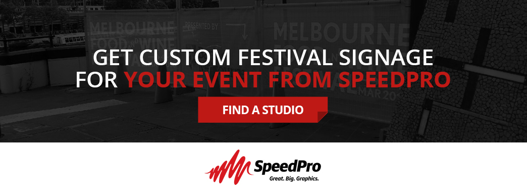 Get Custom Festival Signage at SpeedPro