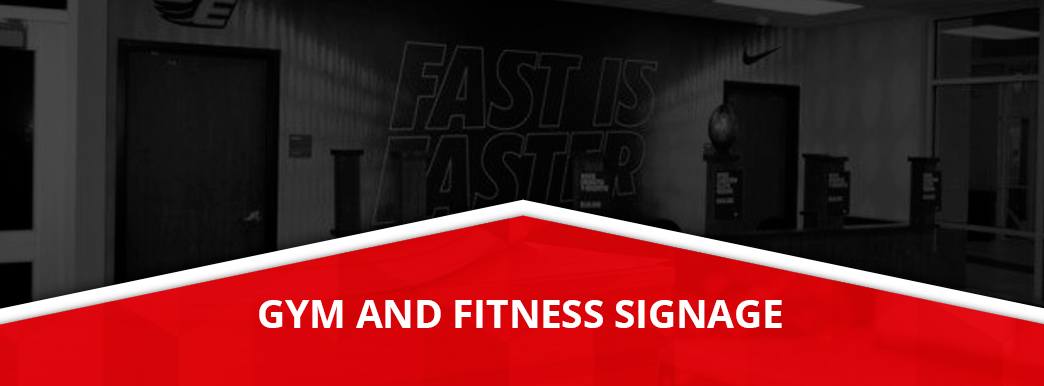 Gym and Fitness Signage