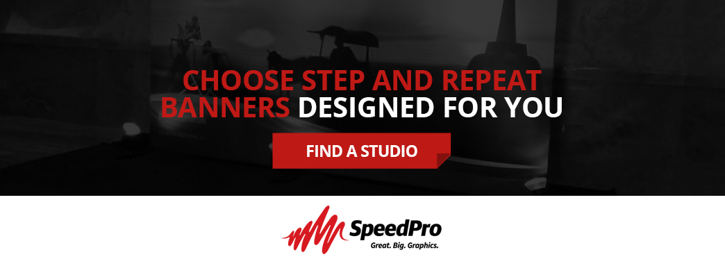 Choose Step and Repeat Banners Designed for you with SpeedPro