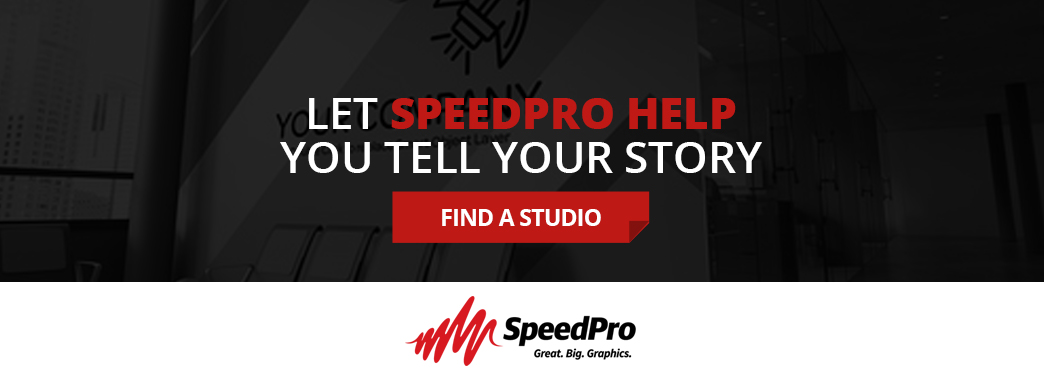 Let SpeedPro help with your company's wall mural