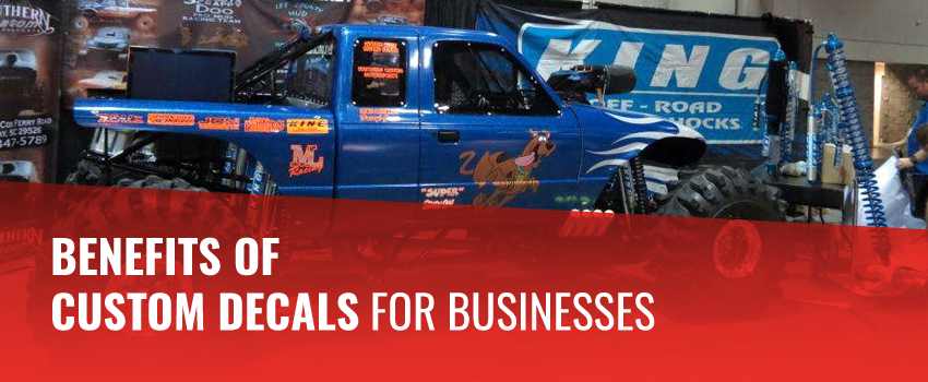 Benefits of Custom Decals for Businesses