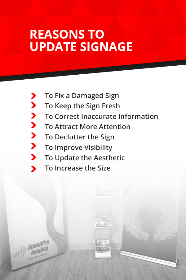 Reasons to Update Signage [list]