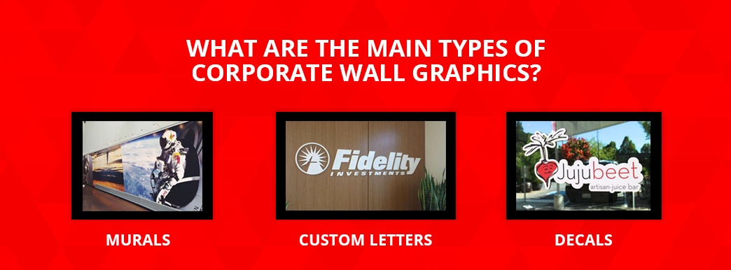 The Main Types of Corporate Wall Graphics [list]