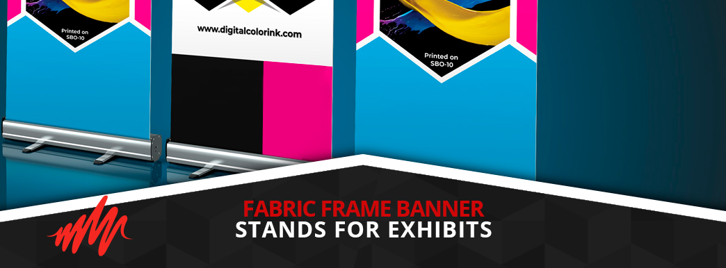 Fabric Frame Banner Stands For Exhibits