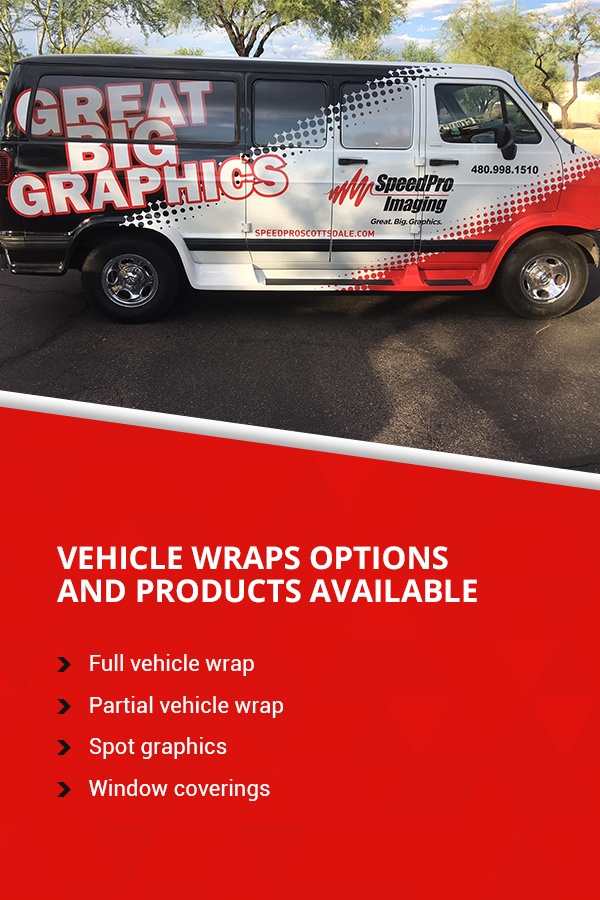 Vehicle Wraps Options Available [list]