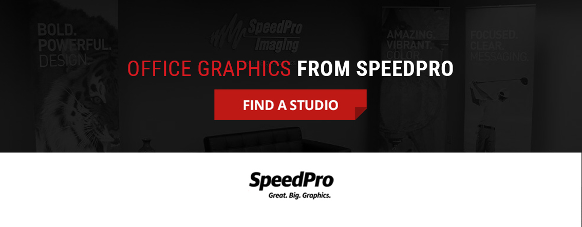 Contact SpeedPro for office graphics.
