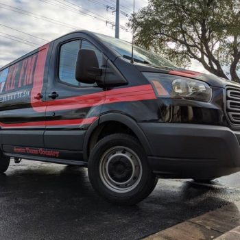 custom vehicle wrap for Austin Texas Country radio station