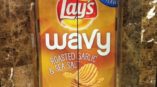 elevator wrap branded with lays wavy roasted garlic & sea salt chips