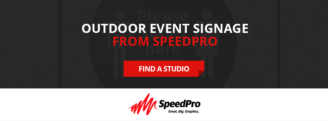 Outdoor Event Signage from SpeedPro